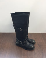 Biker バックルロングブーツ (1color)