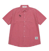 KAIO CHECK HALF SHIRT UNISEX (2COLOR)