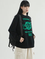 Multi Pocket String Backpack