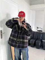 No.1020 T hairy check JK