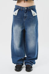 Cover Wide Denim (3color)