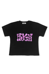 Fakiii Glossy Balloon T-Shirt_BLACK