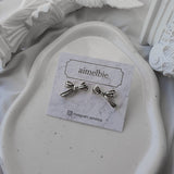 Dalia Ribbon Piercing - Silver Color
