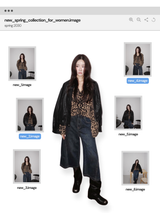 Mohair Leopard Cardigan Knitwear