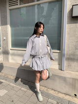 LIGHT CHECK BLOUSON (2C)
