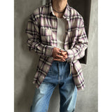 [F/W] Cutting check two pocket shirts (3color)