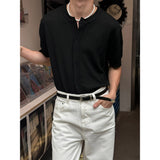 [Cool Item] バックルラウンドネックハーフアーディガン(4color)