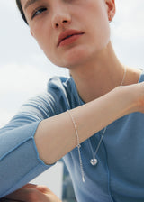 [925 silver] Huit.silver.58 / ミニリジブレスレット