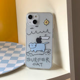 サーファーキャットフォーンケース