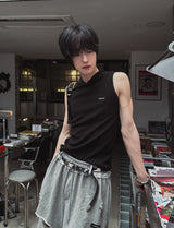 [LANARCH] Slim Hood Sleeveless