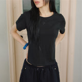 Updraft Slim Fit T-shirts [Black]