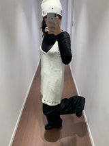 Melo Bustier Knit One-Piece (3color)