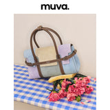 muva. Color‑Block Ding‑Ding Bag, Original Dreamy Girly‑Style Mini Square Handbag, Convertible Cross‑body Purse, New Arrival Mar 16