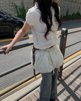 Ballon ribbon skirt