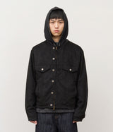 Node Collar Suede Jacket