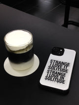 I love solitude glass bumper phone case
