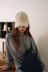 ヘイズストライプTシャツ_グレー