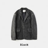Use Vintage Leather Blazer