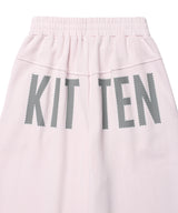 FUR KITTEN WIDE SWEAT PANTS PINK(CV2GFFPA00A)
