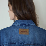 Washed Flap Denim Shirt_Blue