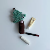 [MADE] Étang Lip balm keyring | Christmas Tree