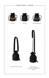 VIVICHO CANDY BAG BLACK