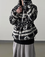 Elk Nordic Shearling Hood Jumper