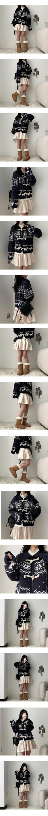 Lancy Velvet Cancan Pleated Miniskirt