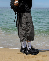 Shuren Shirring Cargo Bermuda Pants