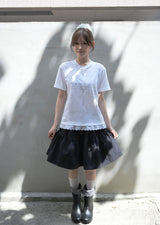  Bow sound T-shirts (white)
