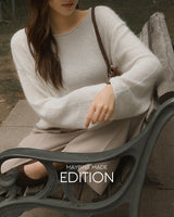 [MADE] Ire boat neck wool knitwear