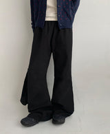 26SS★ [BAONHAUS] デニンコットンセミブーツカットパンツ