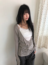 オルズ リネン ロングスリーブ Tシャツ