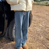 ディープフォークデニムパンツ