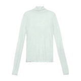 SHEER TURTLENECK TOP (3 COLORS)