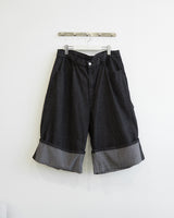 Mare Stripe Bermuda Denim Pants