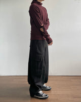 Kony Curved Cotton Pants