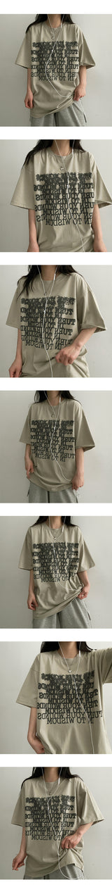 Fake short-sleeved T-shirt