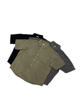 Rivet washing work shirts 3color