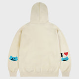 [UNISEX]エルボーアイラブフーディー
