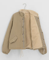 Jukut Wool Bomber Padding Jumper