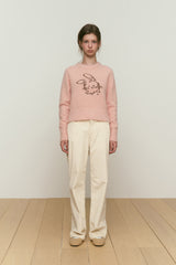 WITTY BUNNY JACQUARD KNIT [PINK]