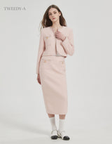 Sally Gold Burton Tweed Two-Piece Set-Up Short/Long ver