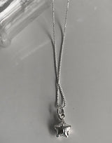 silver star necklace
