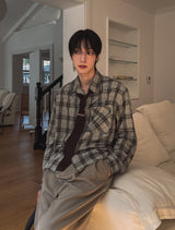 Horse Pigment Crop Shirt