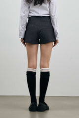 AVEL PINSTRIPE MICRO PANTS / CHARCOAL