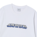 25SS 3D カートゥーンロゴショートスリーブTシャツ ホワイト