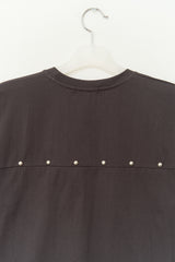 ヨークスタッズハーフオーバーサイズTシャツ