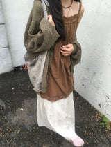 vintage loose cardigan