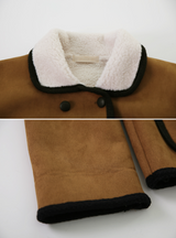 Hazel Two Tone Half Mustang Jacket